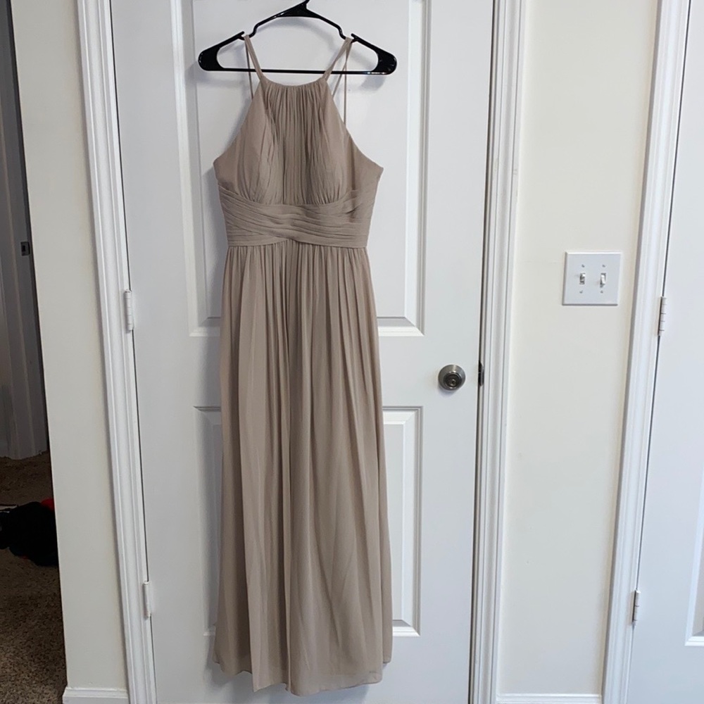 Bill Levkoff Bridesmaids Dress in Cashmere Color 344